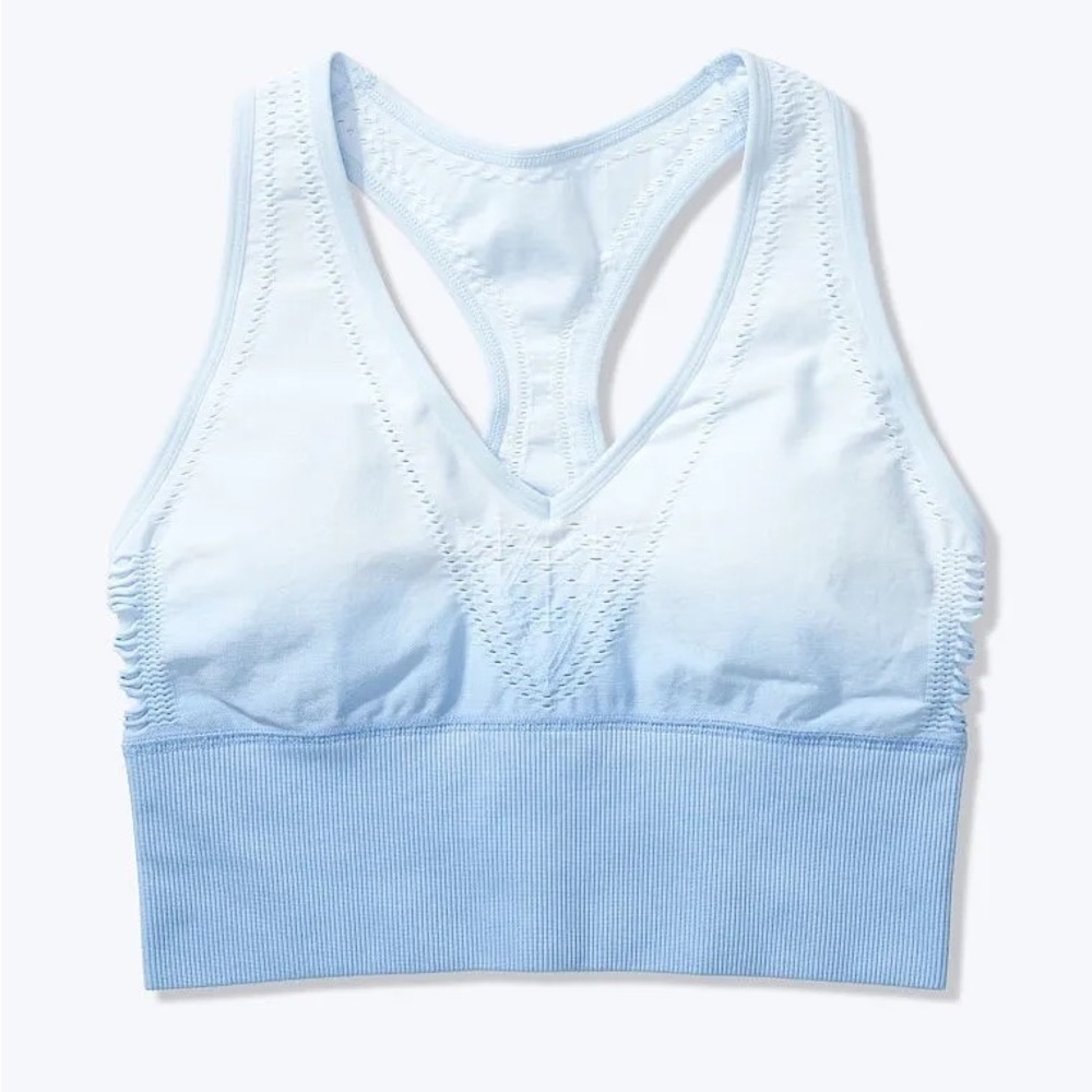 Victoria Secret PINK blue ombré sports bra size S